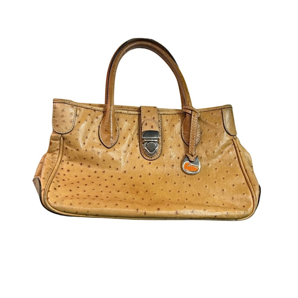 Ostrich Dooney & Bourke shoulder bag